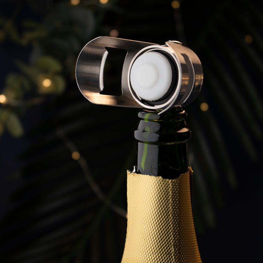 Taylors Taproom Champagne Stopper Stainless Steel