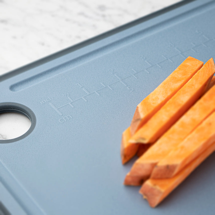 Taylors Large Non Slip Cutting Board - Cadet Grey