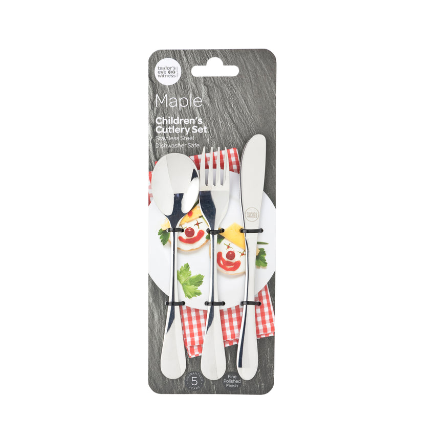 Taylors 3pc Children’s Cutlery Set - BST022