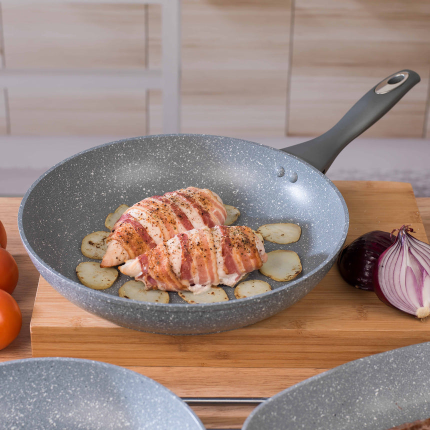 Salter Marblestone 28cm Fry Pan