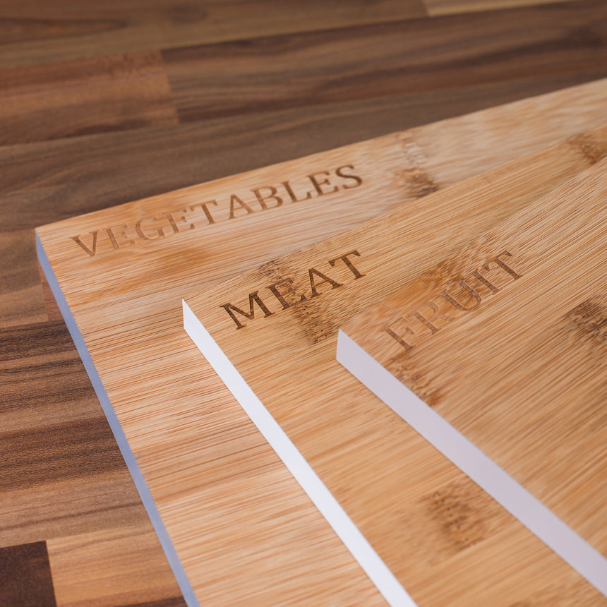 Salter 3 Piece Bamboo Chopping Board Set BW072811