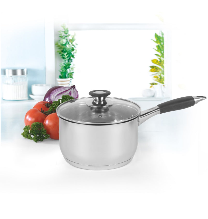 Salter Stainless Steel Saucepan 20cm