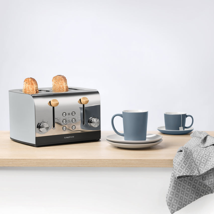 Salter Skandi 4-Slice Toaster Grey