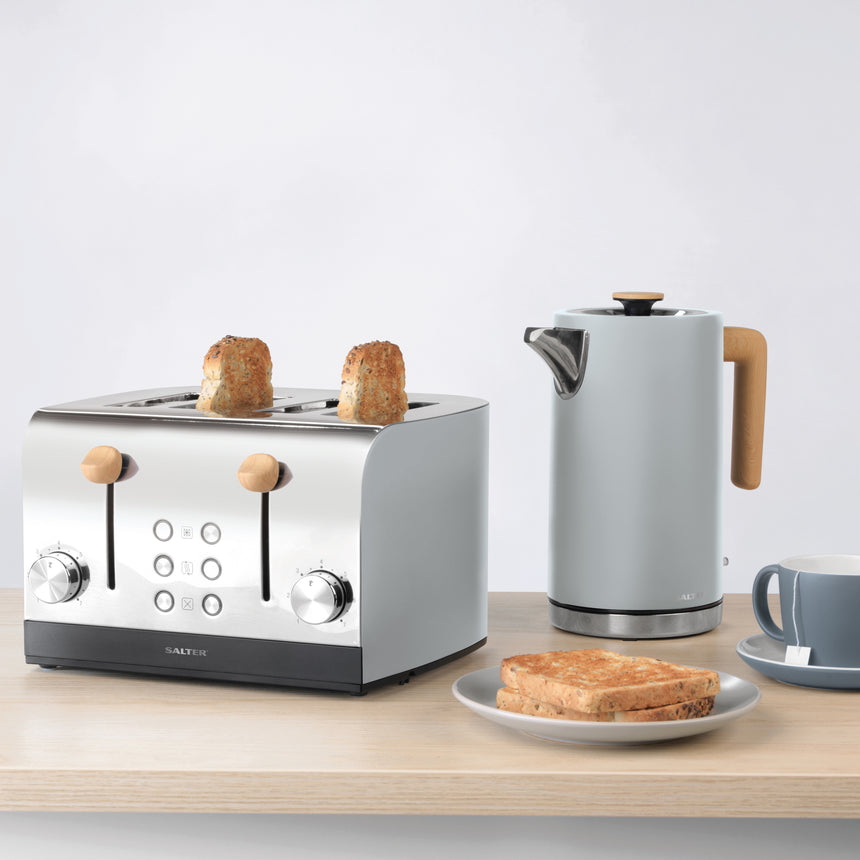 Salter Skandi 4-Slice Toaster Grey