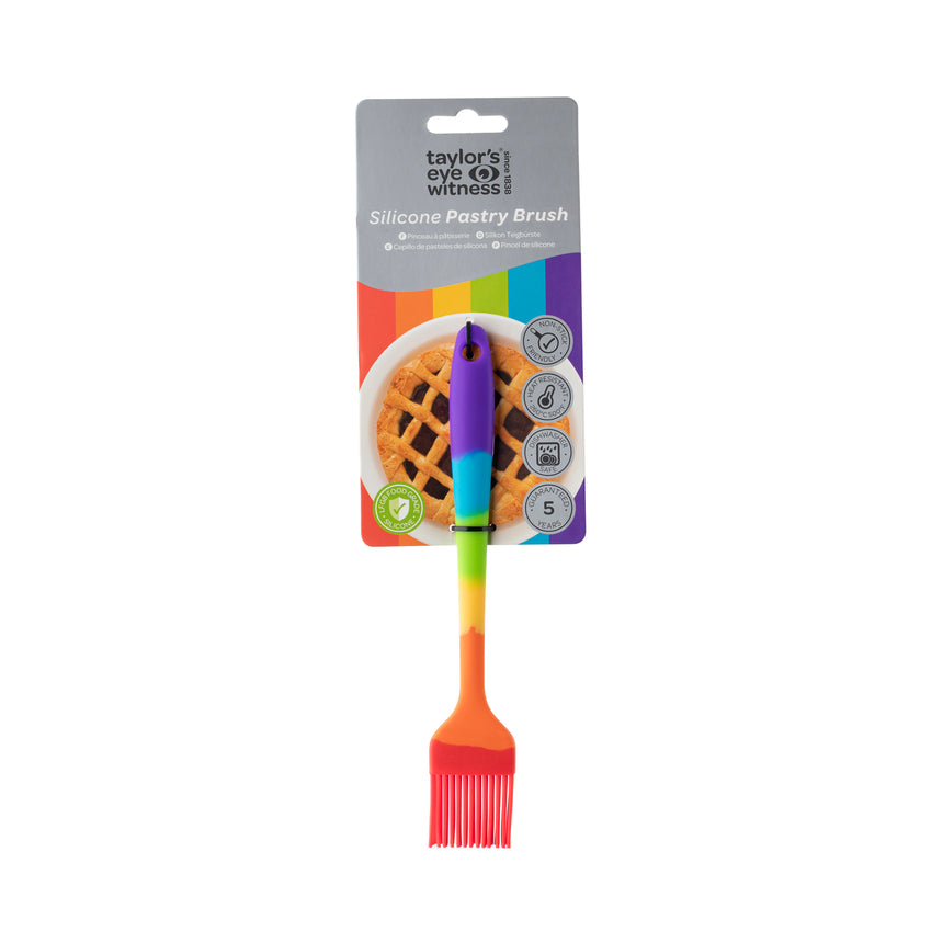 Taylors Rainbow Mini Silicone Pastry Brush