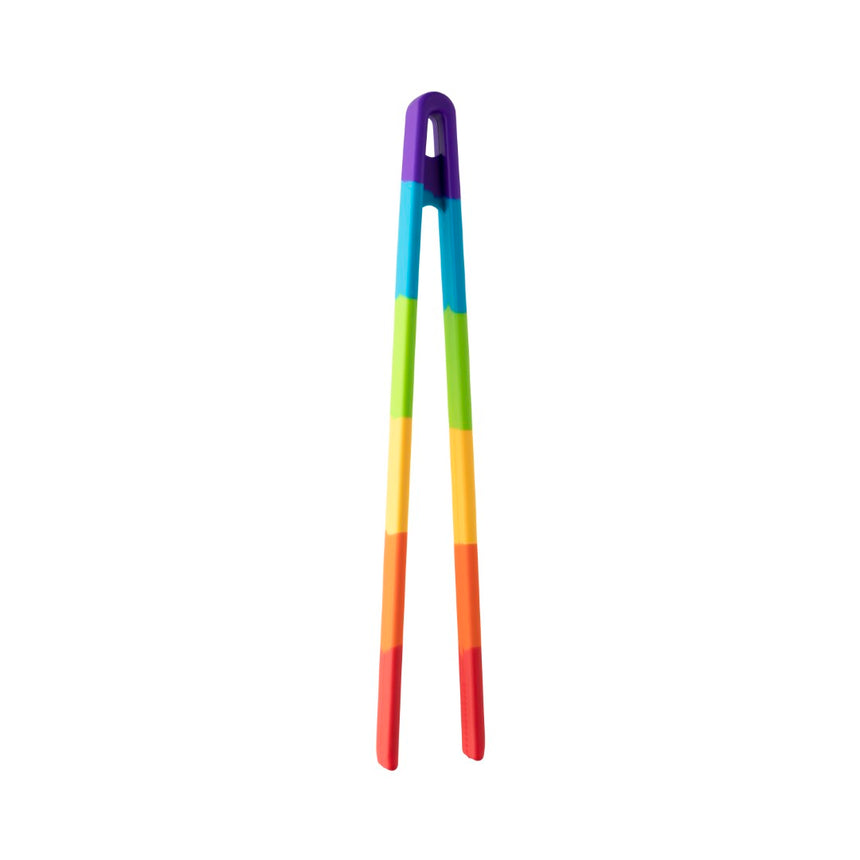 Taylors Rainbow Silicone Tongs