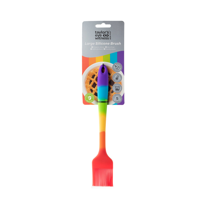 Taylors Rainbow Large Silicone Brush