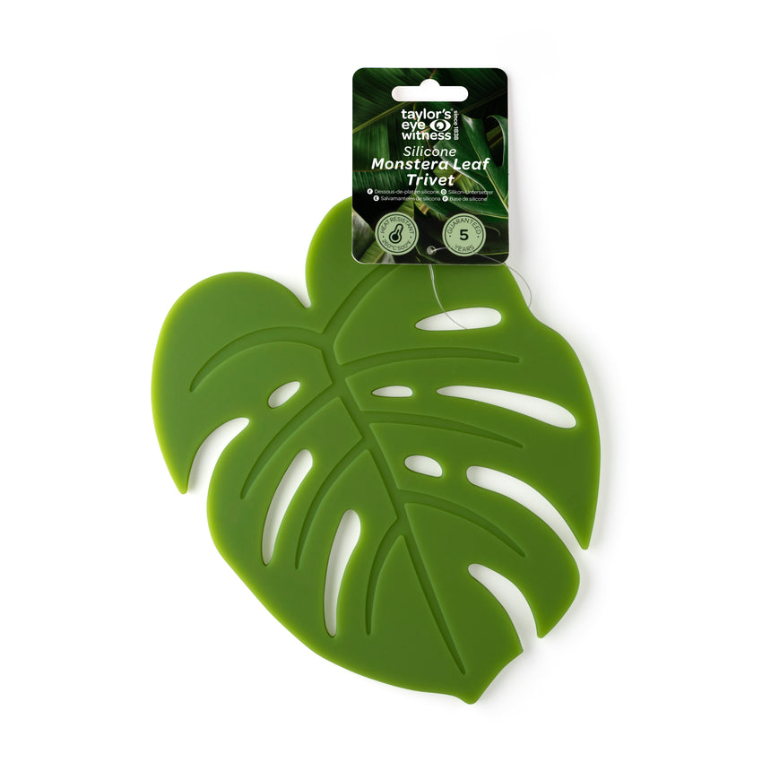 Taylors Monstera Leaf Silicone Trivet