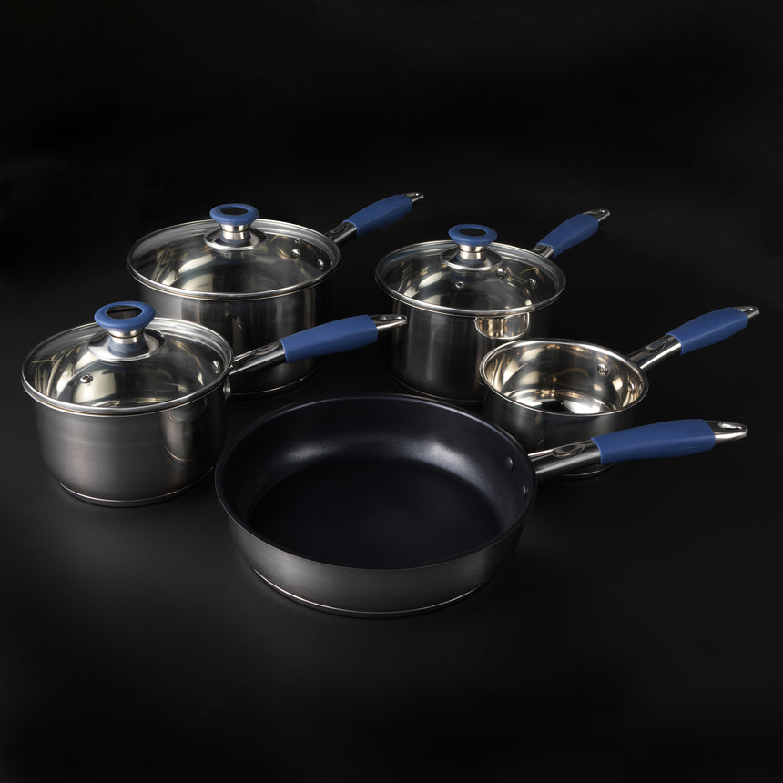 Russell Hobbs Stainless Steel Opulence 5pc Pan Set