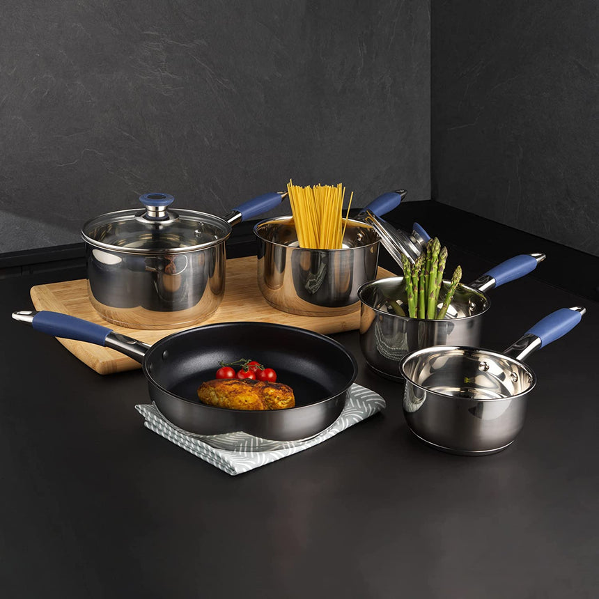 Russell Hobbs Stainless Steel Opulence 5pc Pan Set