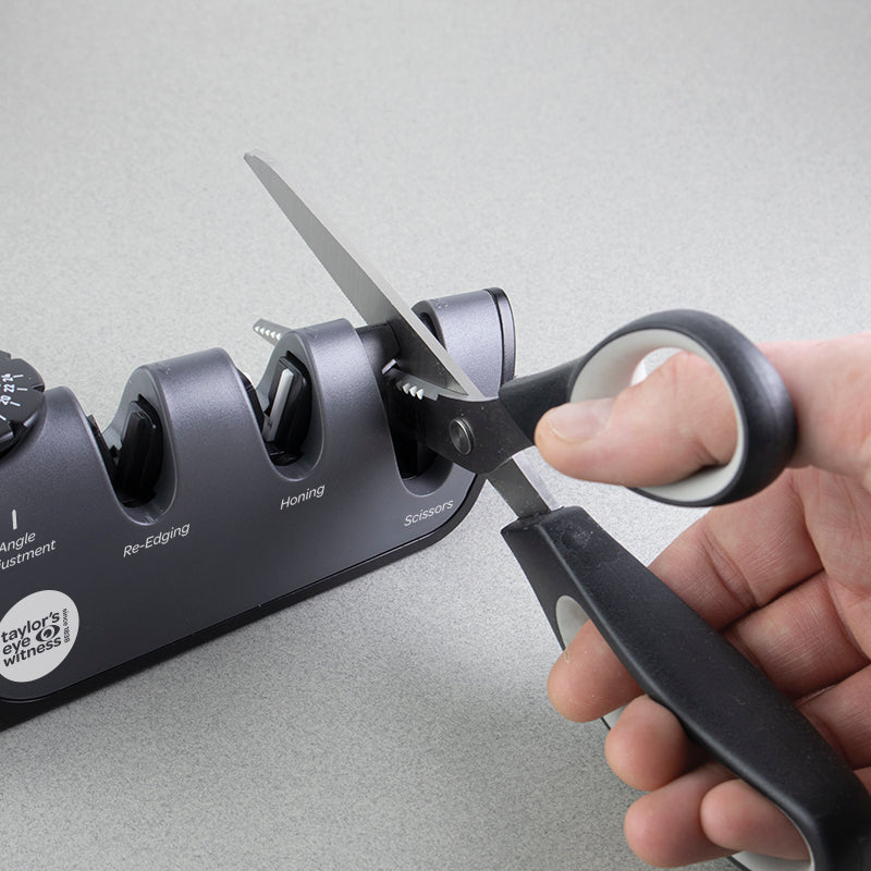 Taylors SureSharp Variable Angle Knife & Scissor Sharpener