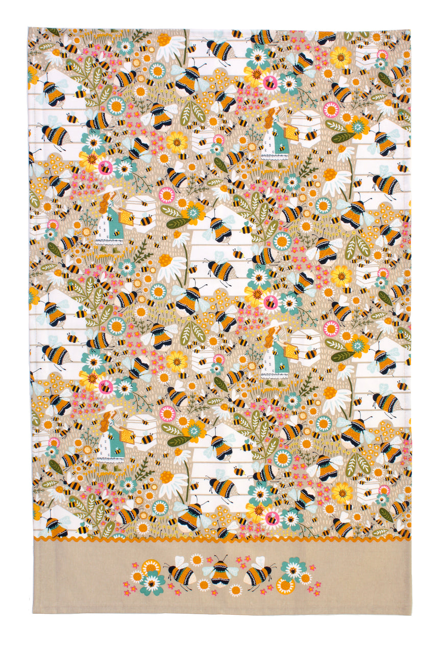 Ulster Weavers Bee Keeper Cotton Tea Towel
