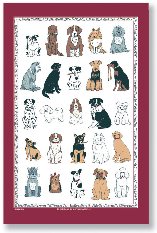 Ulster Weavers Dogs Galore Cotton Tea Towel