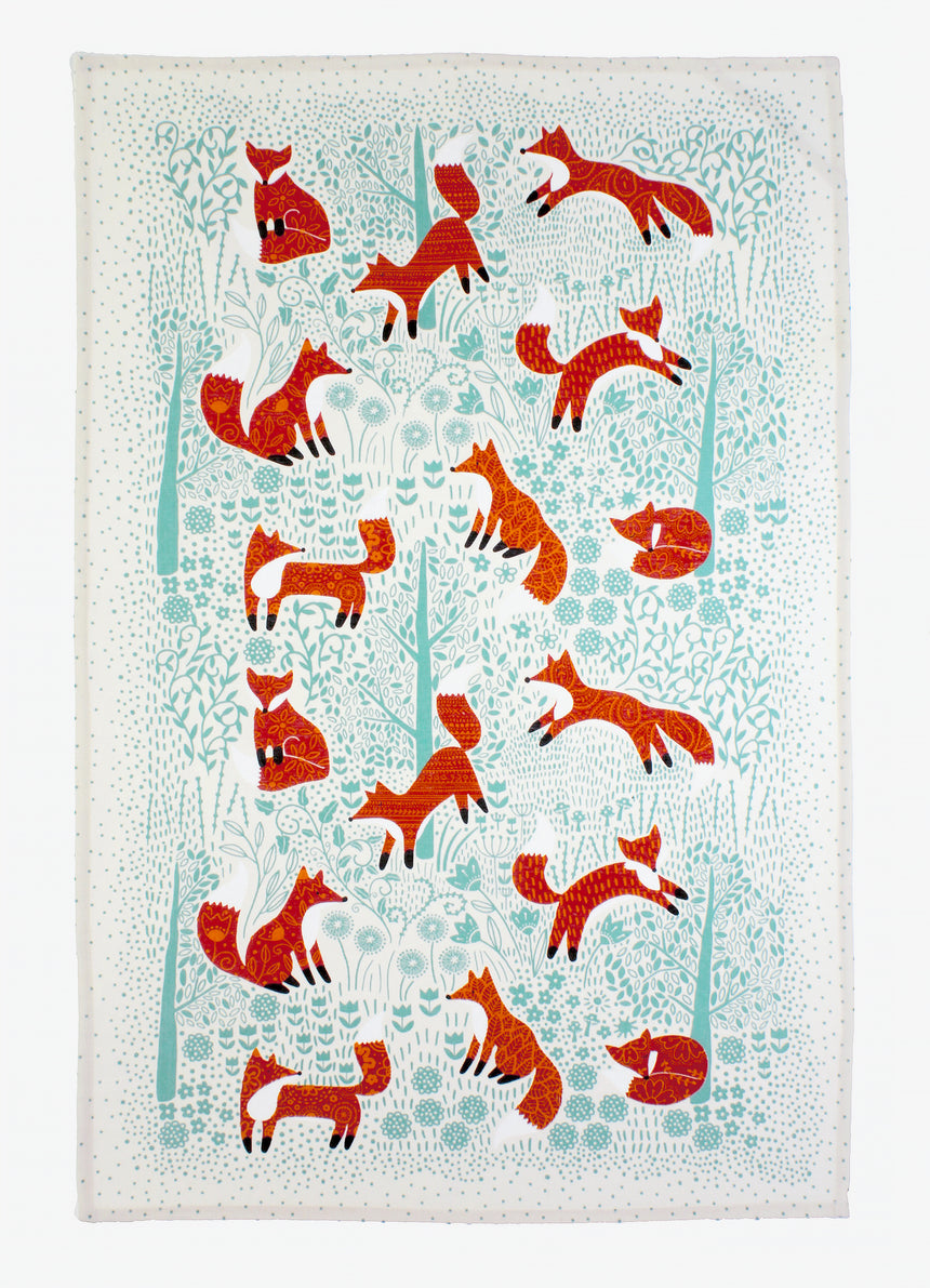 Ulster Weavers Foraging Fox Cotton Tea Towel