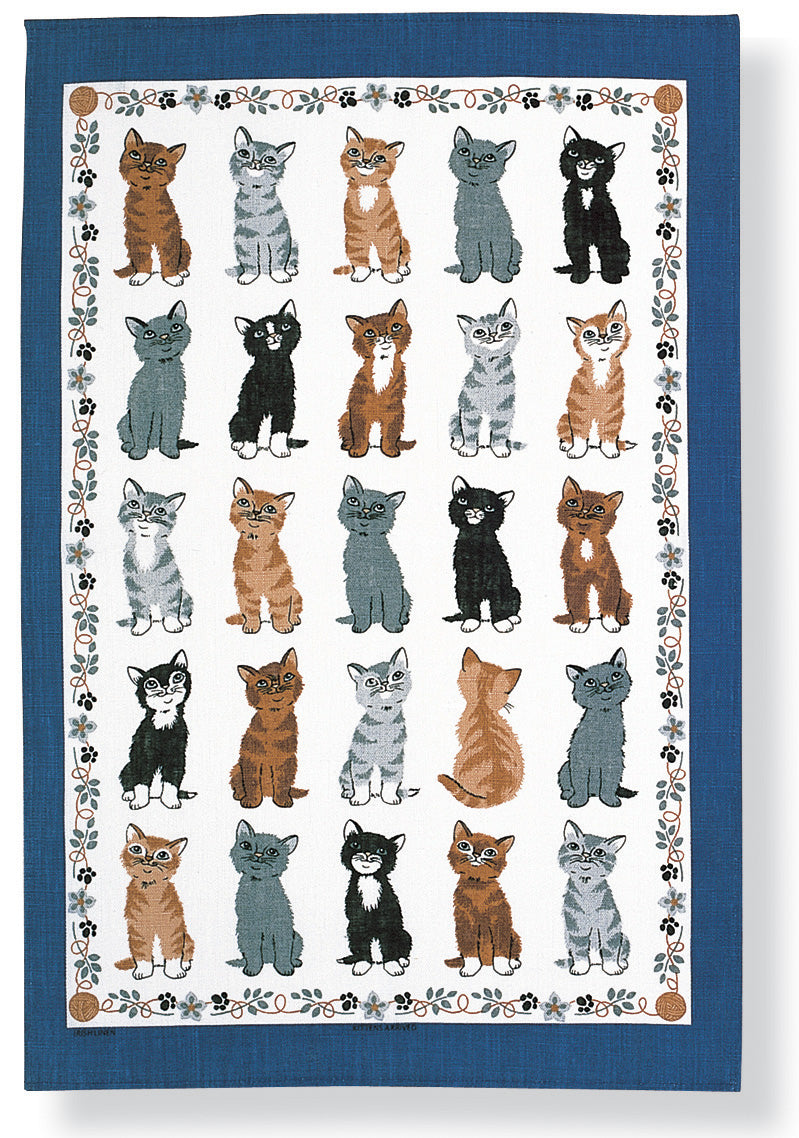 Ulster Weavers Kittens Arrived Cotton Tea Towel