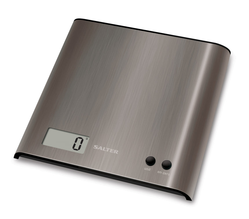 Salter Arc Stainless Steel Electronic Kitchen Scale 1087SSDR