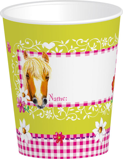 Duni Cups Paper 20cl Pretty Horse - 10PK