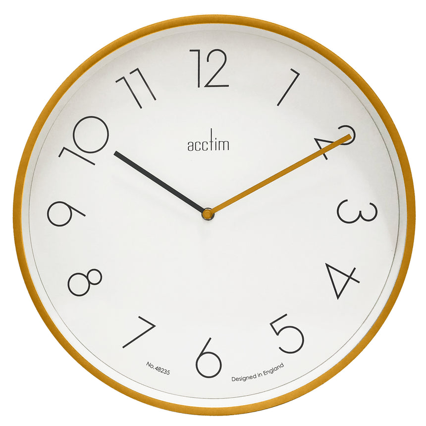 Acctim Kista 40cm wall clock in Dijon
