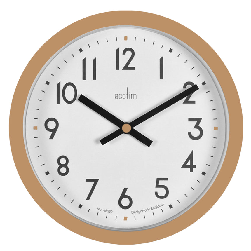 Acctim Elstow 20cm wall clock in Dijon