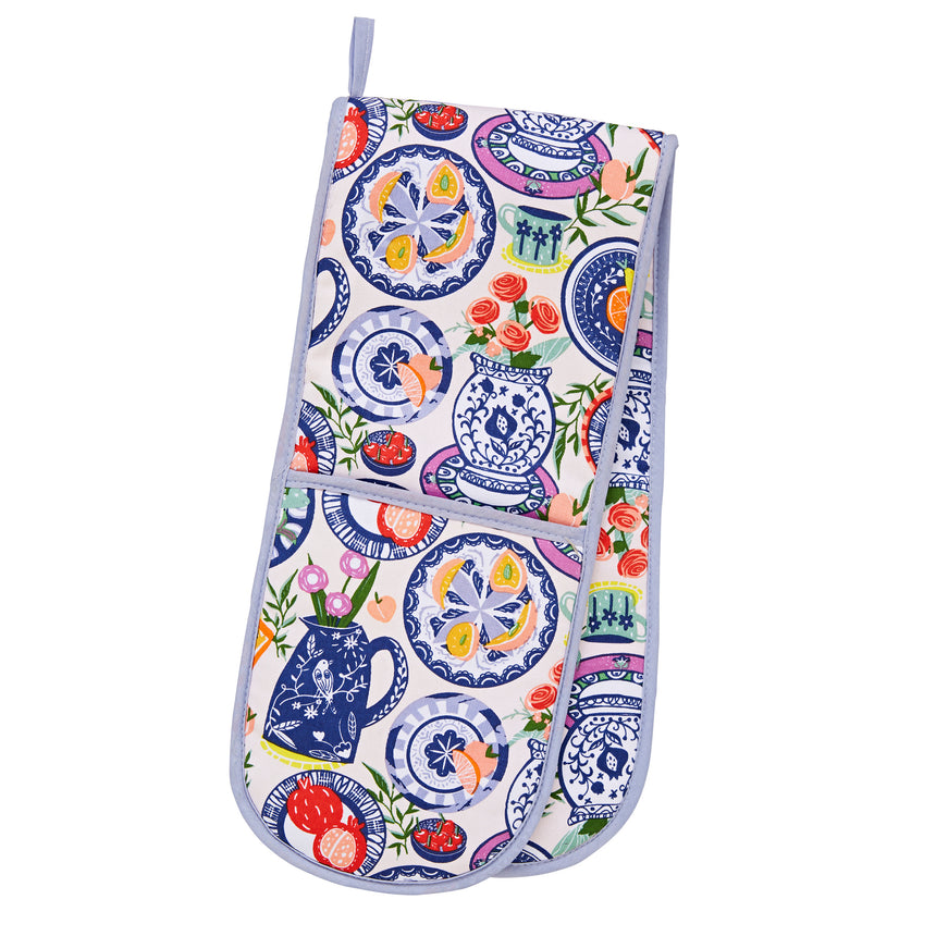 Ulster Weavers Mediterranean Plates Double Oven Glove