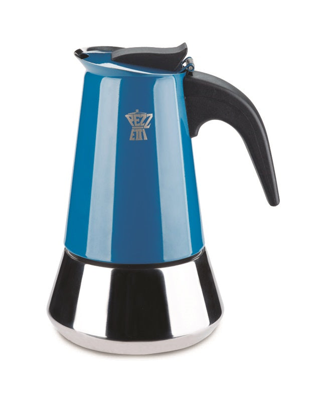 Pezzetti Teal SteelExpress Induction Espresso Maker 2C