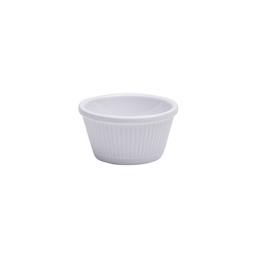 Jab White Ribbed Ramekin 60ml 72x37mm