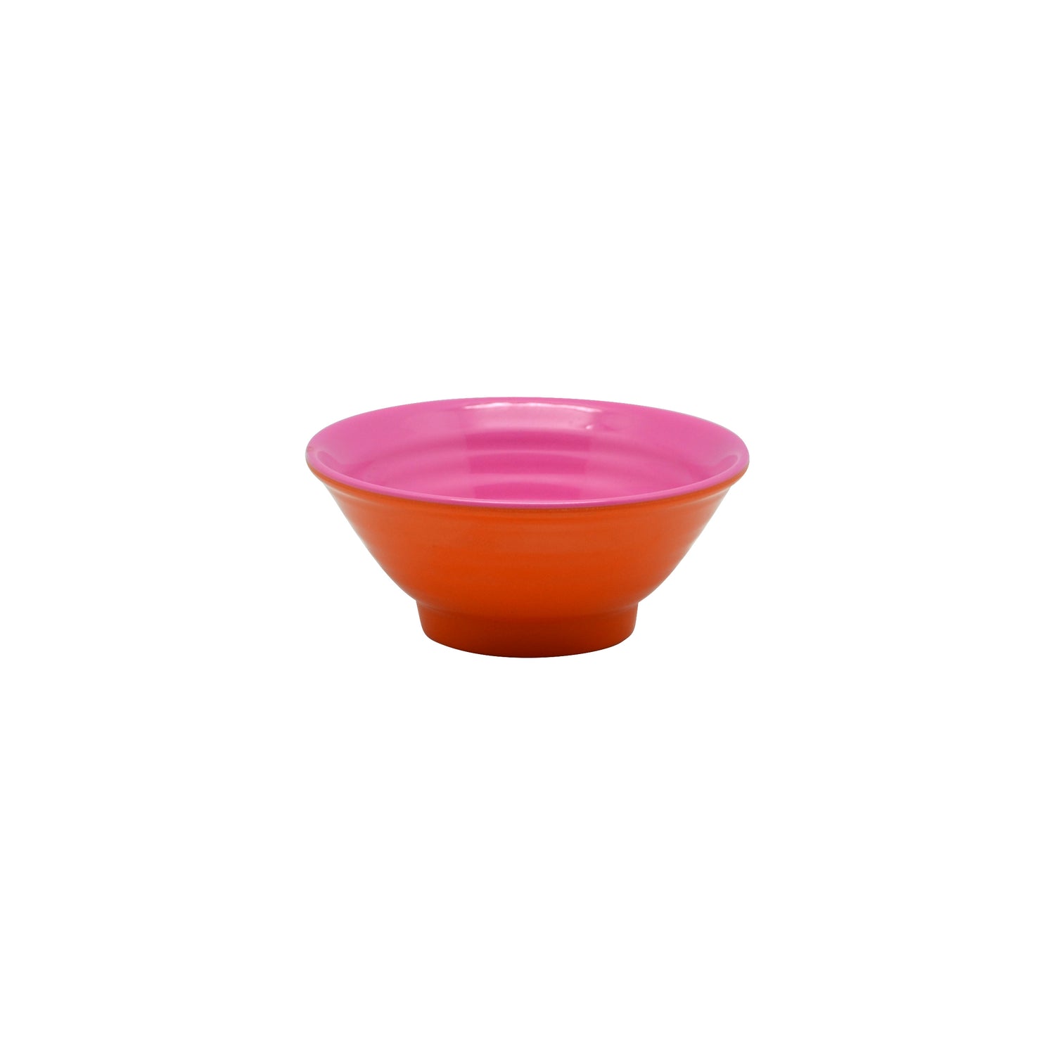 Jab Mini Ripple Dip Dish Hot Pink & Orange 9cm