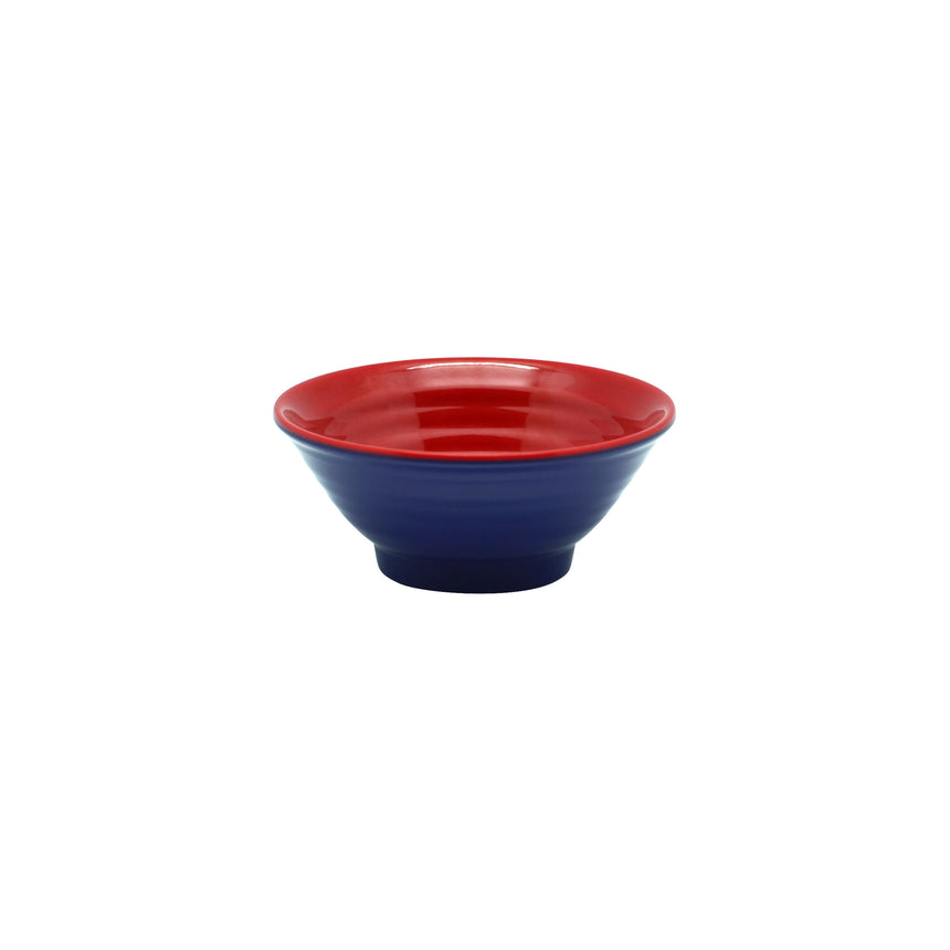 Jab Mini Ripple Dip Dish Red & Navy 9cm