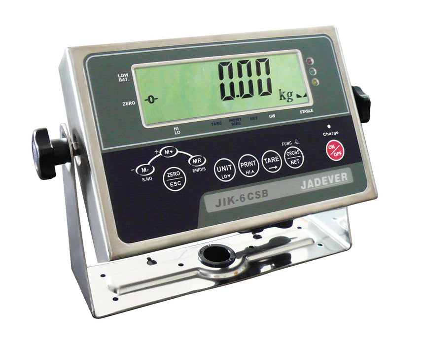 Jadever Weighing Indicator Stainless Steel JIK-6 CSB