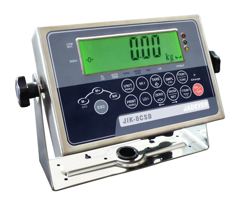 Jadever Weighing Indicator Stainless Steel JIK-8 CSB