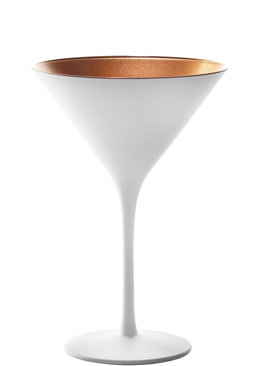 Stolzle Olympic Matt-Wht Bronze Cocktail Glass 240ml Bx of 6