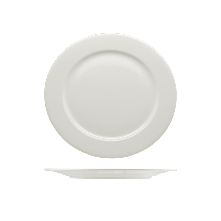 Leela Baralee Simple Flat Rim Plate 23cm