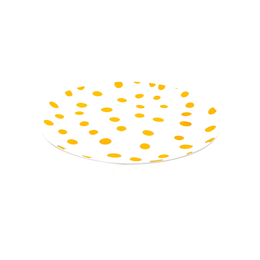 Jab Pop Yellow Coupe Plate 25cm