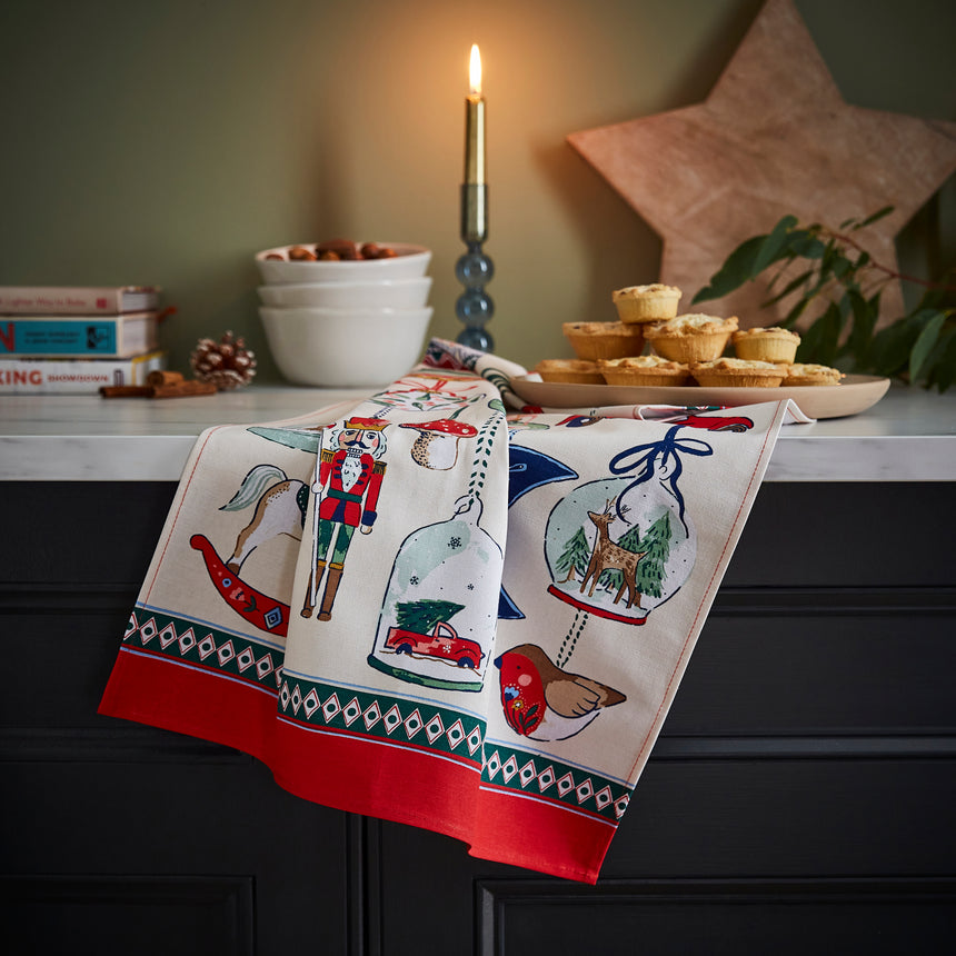 Ulster Weavers Christmas Ornaments Cotton Tea Towel