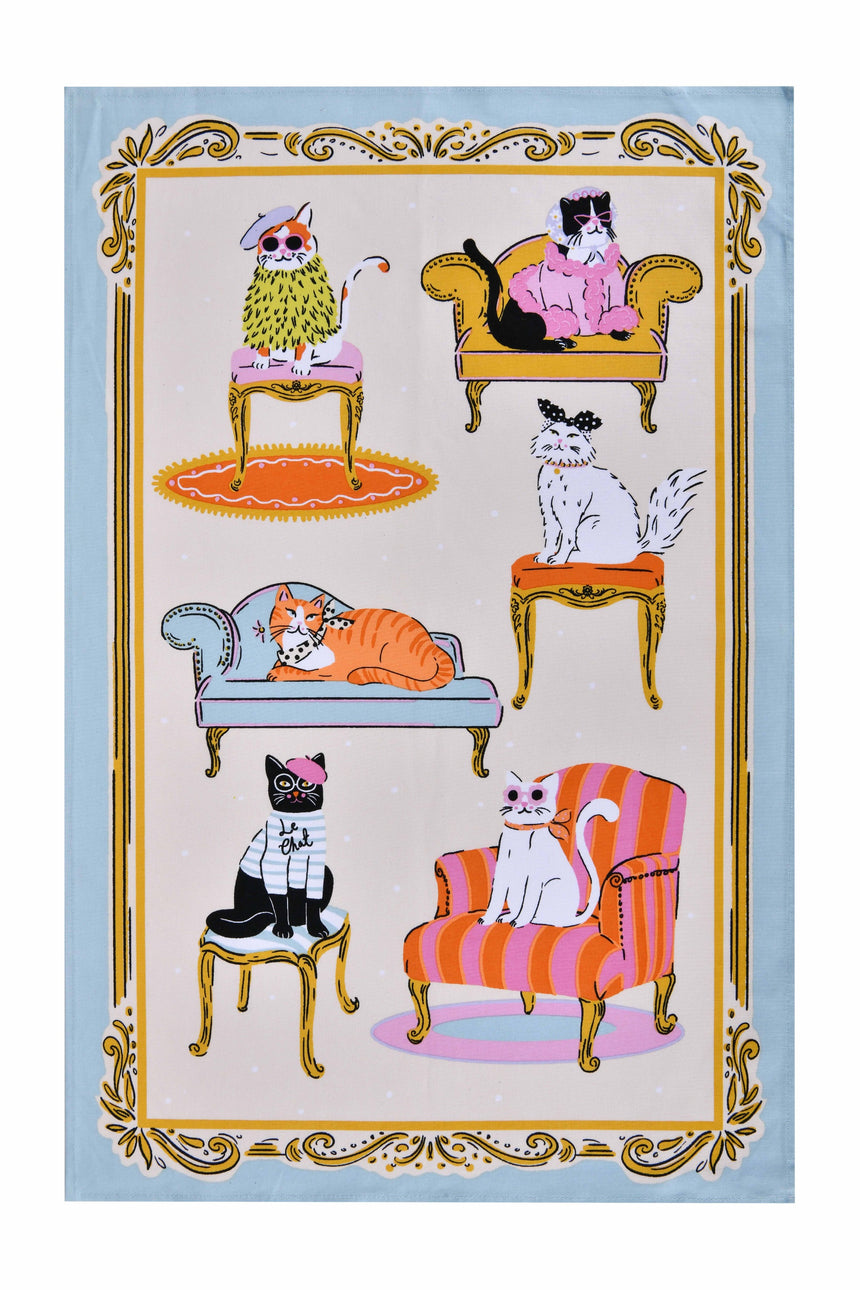 Ulster Weavers Cool Cats Cotton Tea Towel