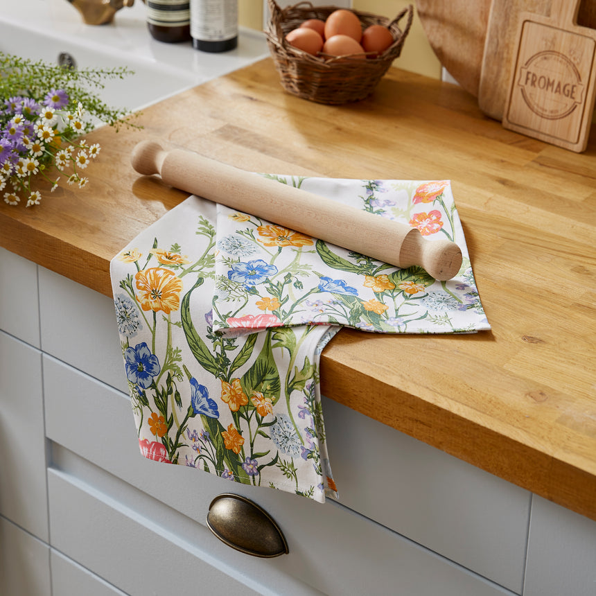 Ulster Weavers Cottage Garden Cotton Tea Towel