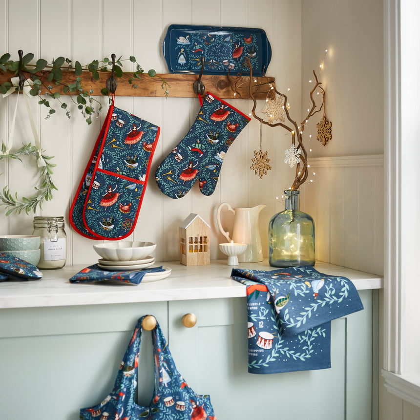 Ulster Weavers 12 Days of Christmas Cotton Tea Towel