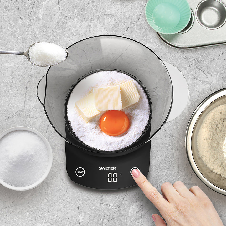 Salter Vega Electronic Kitchen Scale with Bowl 1074BF