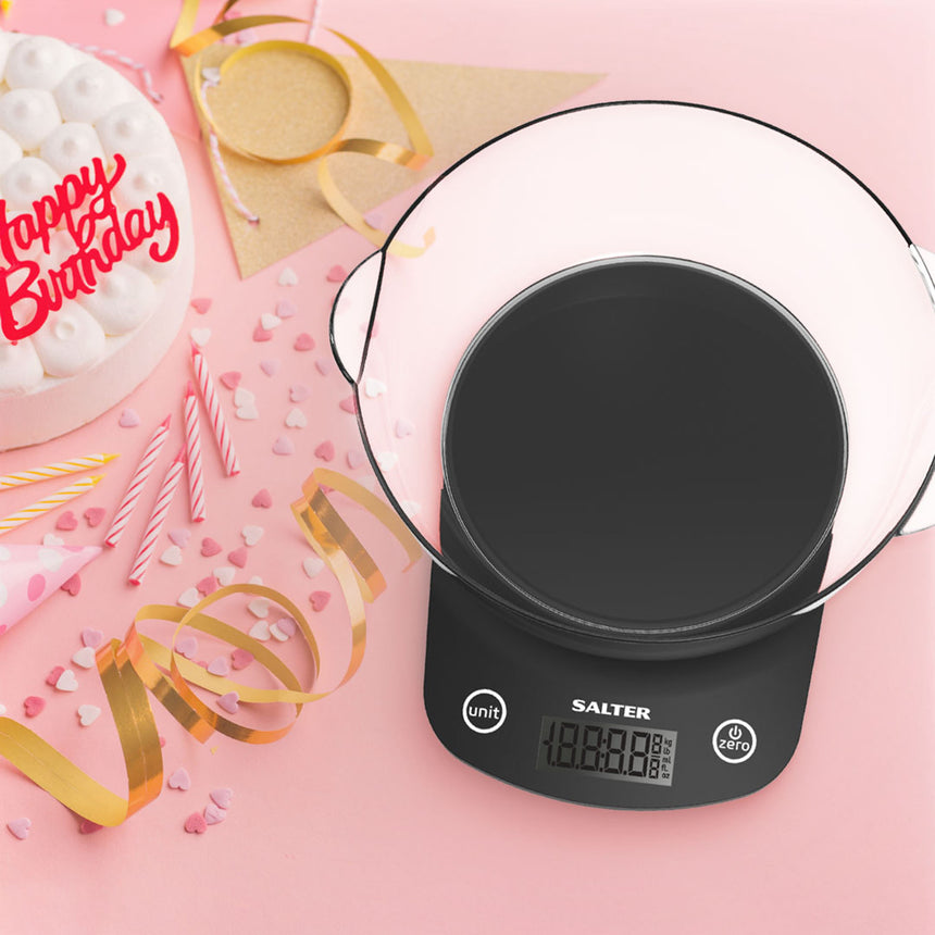 Salter Vega Electronic Kitchen Scale with Bowl 1074BF