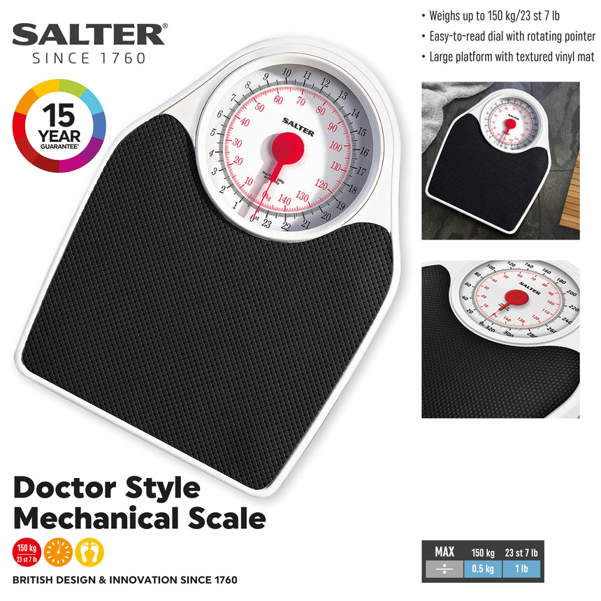 Salter Doctor Style Mechanical Scale 145BKDR