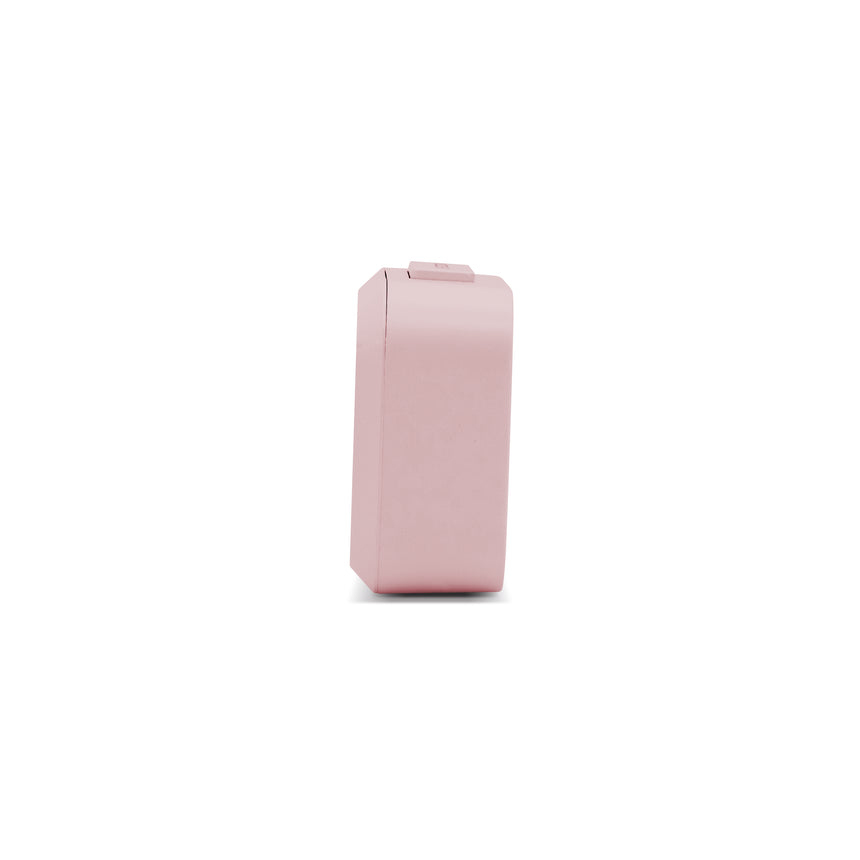Acctim Kitto LCD Alarm clock in Peach Bellini