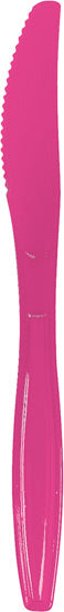 Duni Cutlery Packs - BBQ Hot Pink Line - 20PK