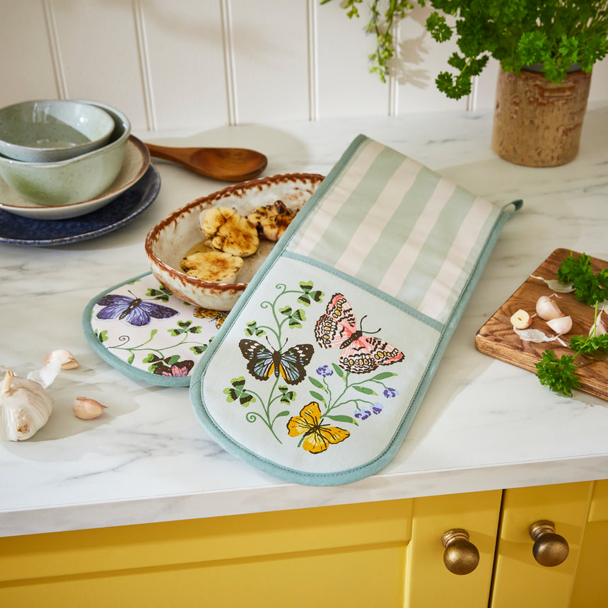 Ulster Weavers Butterfly Grove Double Oven Glove