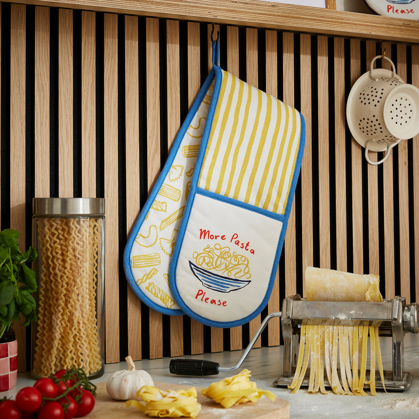 Ulster Weavers Pasta Lovers Club Double Oven Glove