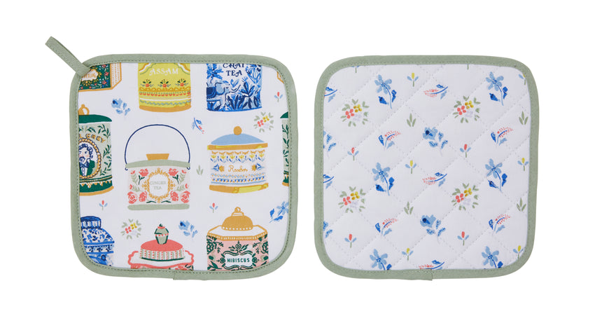 Ulster Weavers Tea Tins Cotton Pot Mat