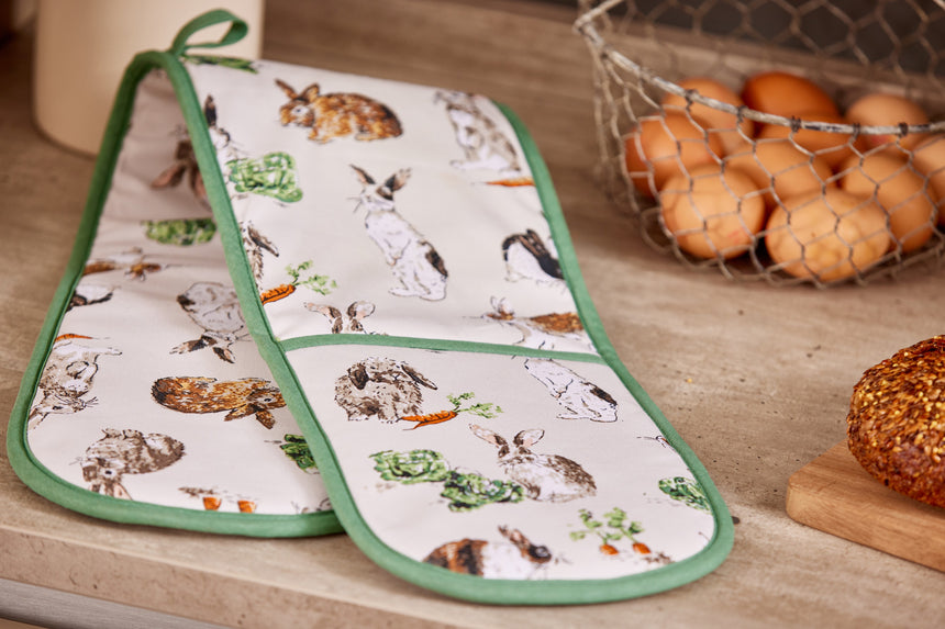 Ulster Weavers Rabbit Patch Double Oven Glove