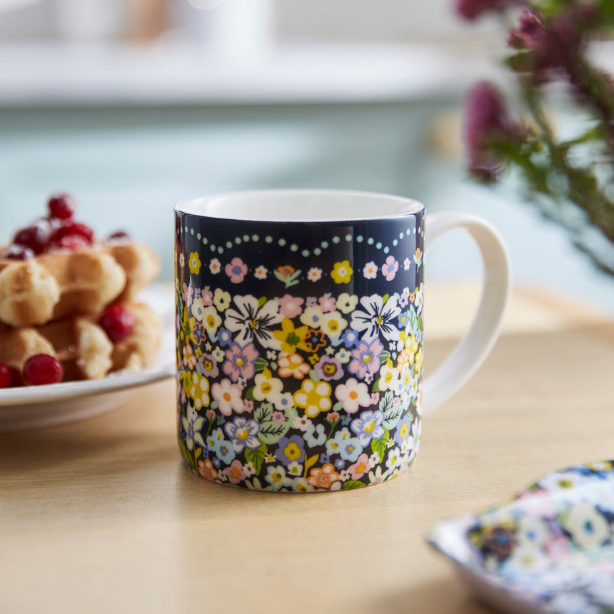 Ulster Weavers Confetti Floral New Bone China Mug