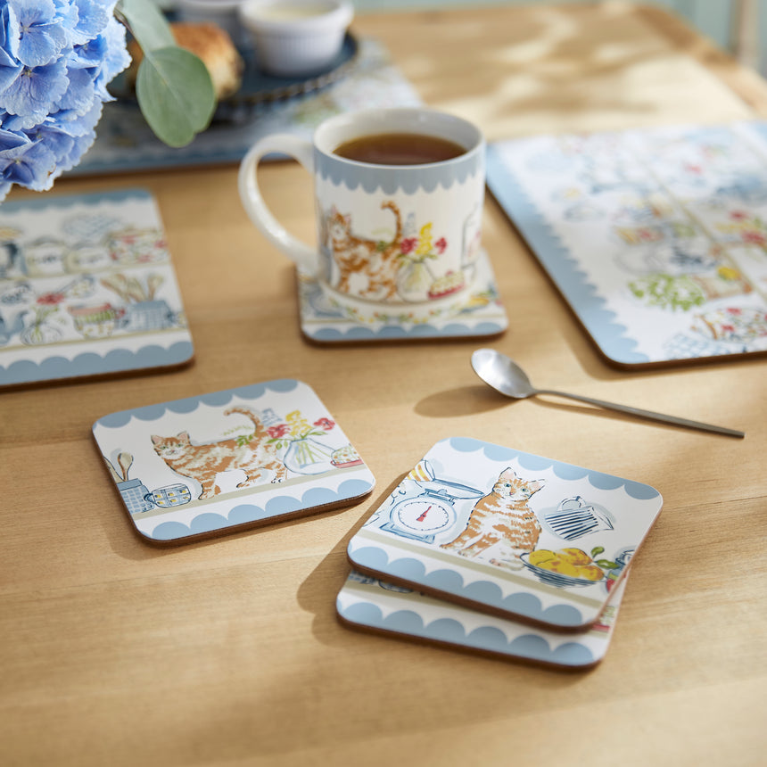 Ulster Weavers Pantry Cats Coaster 4 Pack