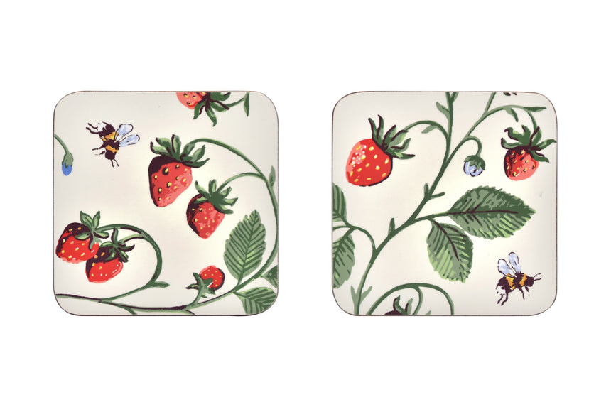 Ulster Weavers Strawberry Patch Coaster 4 Pack