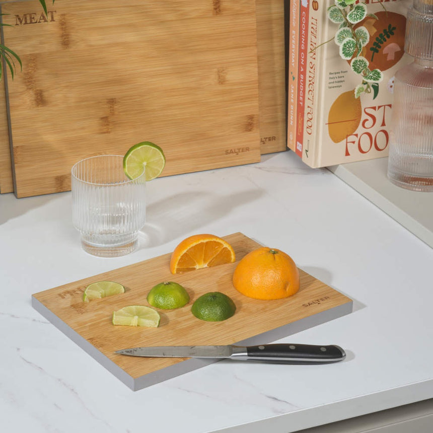 Salter 3 Piece Bamboo Chopping Board Set BW072812